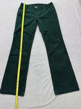 J. Crew Forest Green Corduroy Pants